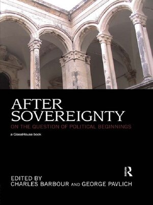 cover image of After Sovereignty